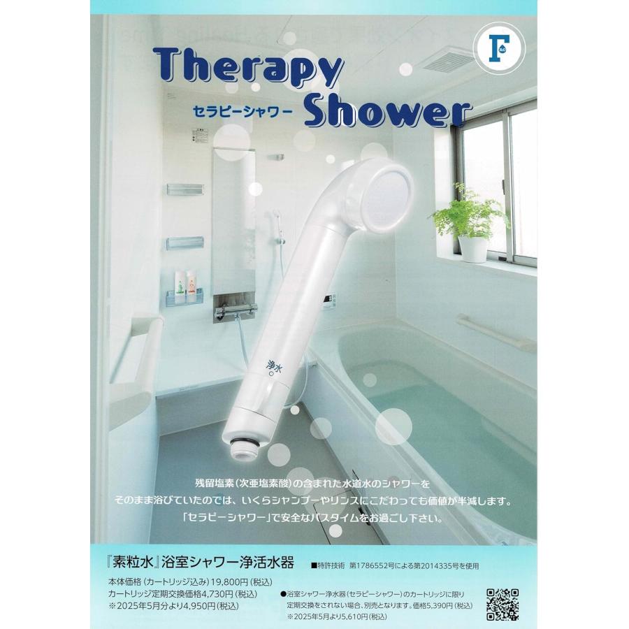 フリーサイエンス 正規代理店 ウォーターセラピー 1台 （カートリッジ