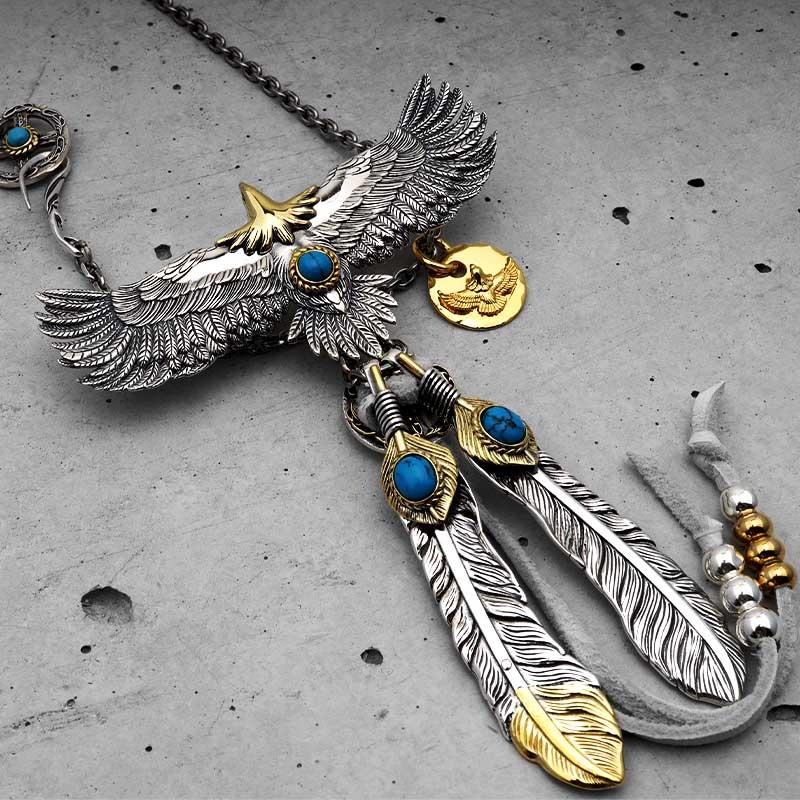 BFF ブランド イーグルネックレス メンズ ネックレス シルバー925