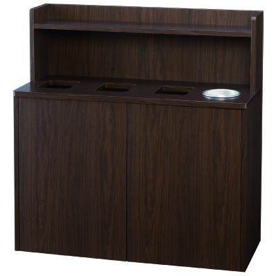 木製ダストボックス 飲み残し回収器付ダストボックス 10Lタンク付