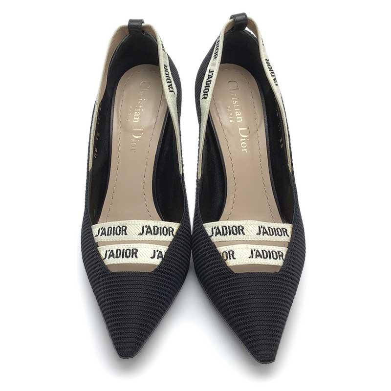 Christian Dior クリスチャン・ディオール パンプス ファブリック