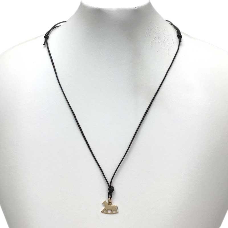 POMELLATO DODO ポメラート ドド 木馬 コードネックレス 750 K18