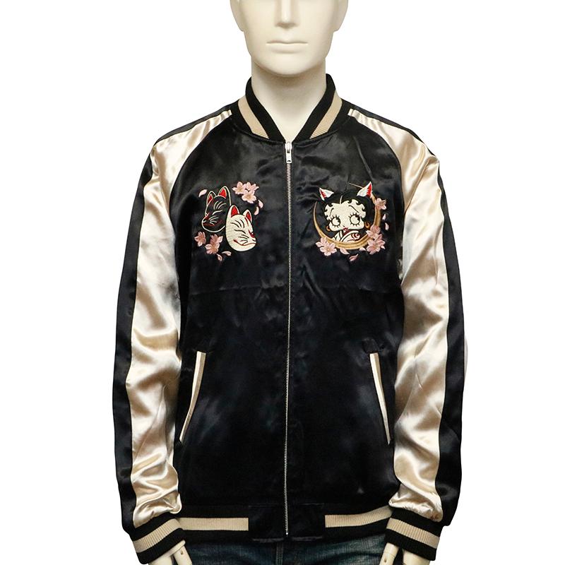 BETTY BOOP（ベティ ブープ） NEVERMIND × 妖狐 ベティ 刺繍