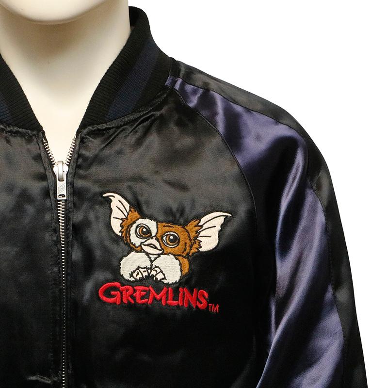 スカジャン Gremlins グレムリン ギズモ 刺繍 リバ−シブル GRJK-2401