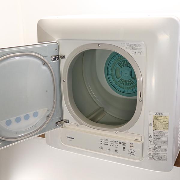TOSHIBA（東芝） 中古 衣類乾燥機 6.0kg 設置・取付（ホース類接続
