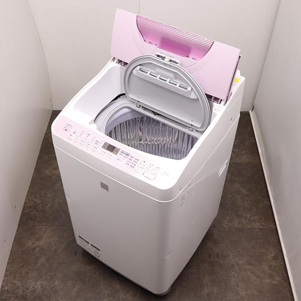 SHARP（シャープ） 中古 洗濯乾燥機 一人暮らし 洗5.5kg・乾3.5kg