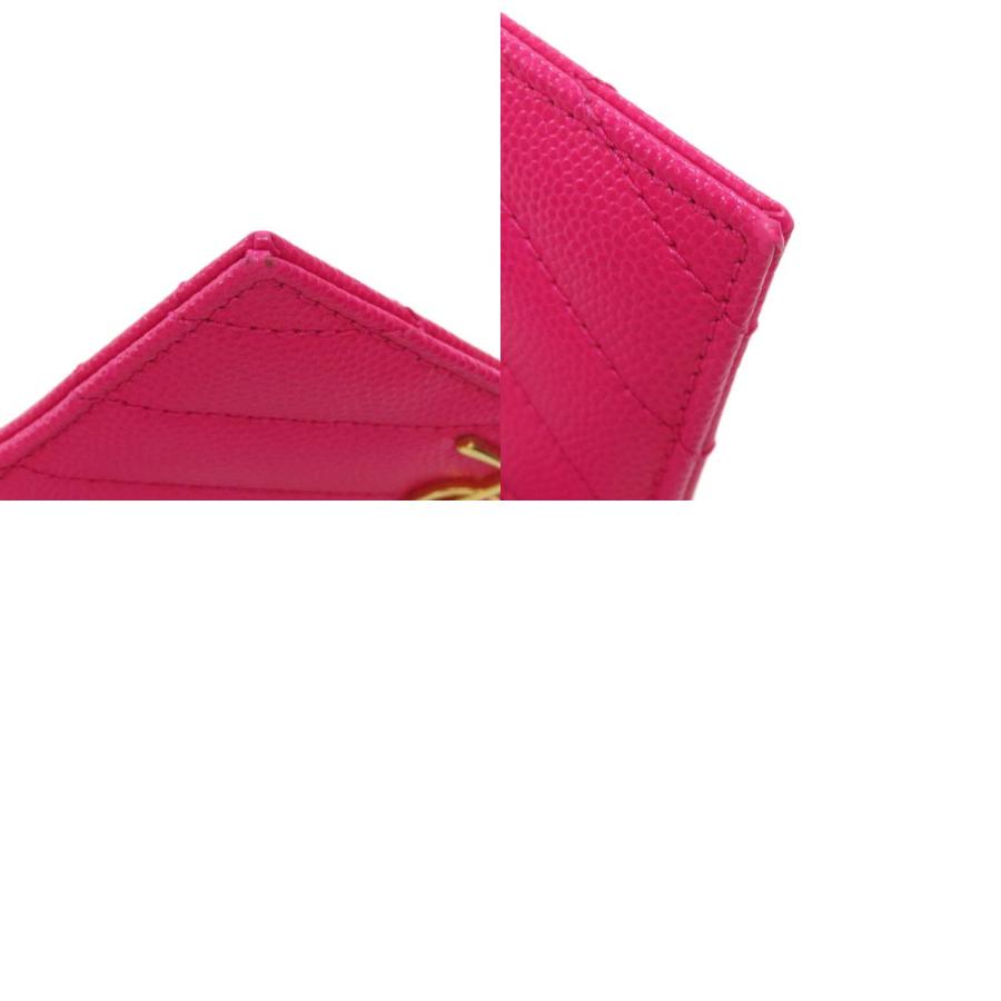 Yves Saint Laurent（イヴ・サンローラン） ロゴ カードケース レザー