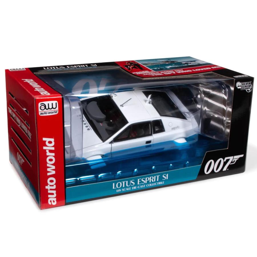 ギミック多数付き♪ミニカー 1/18 ロータスエスプリ S1 007 私を愛した