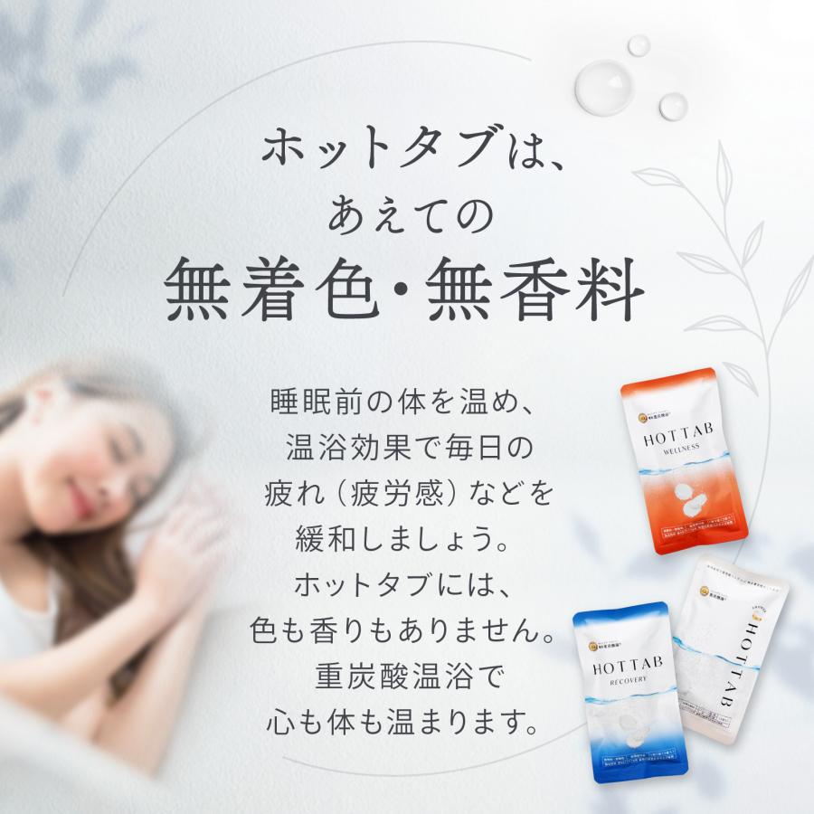 HOT TAB（ホットタブ） 薬用 入浴剤 トライアルセット ウェルネス