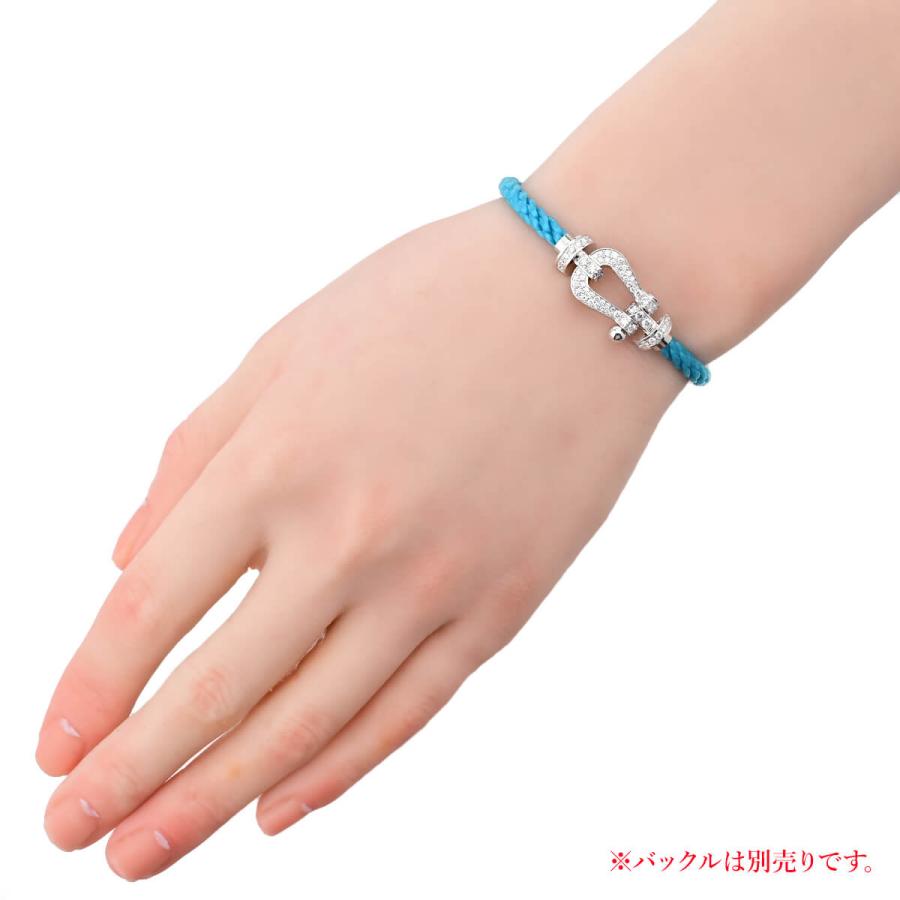 Fred（フレッド） フォース10 ターコイズブルー テキスタイル ケーブル