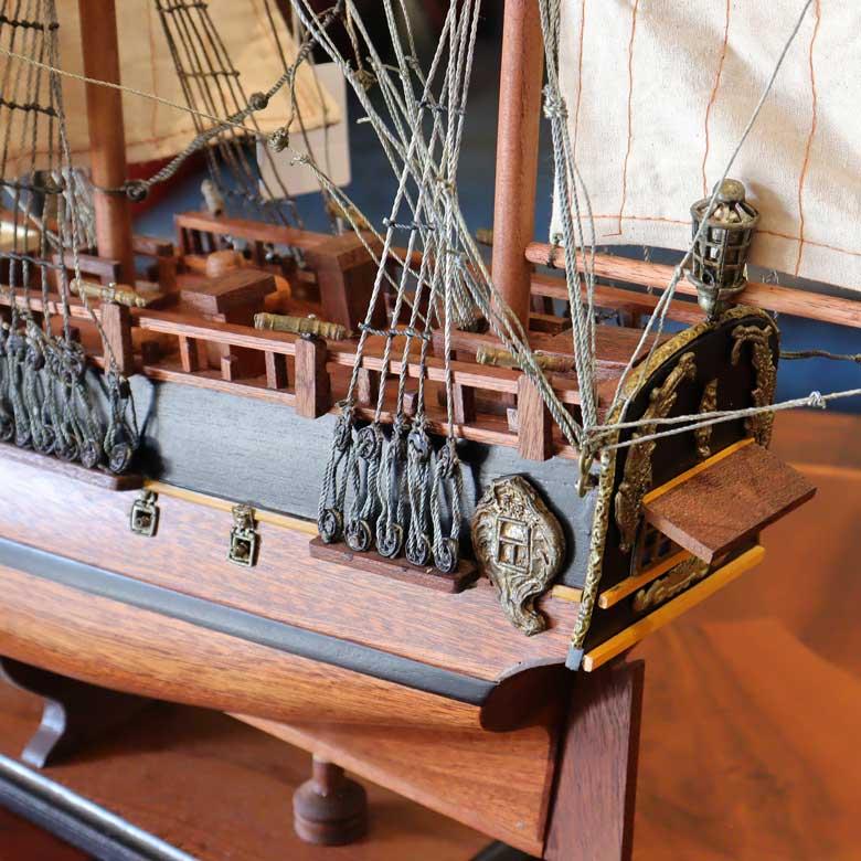 帆船 HMSエンデバー イギリス クック船長 モデルシップ : インテリア