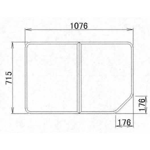 LIXIL（リクシル） トステム お風呂のふた バスルーム 浴槽 組み 風呂