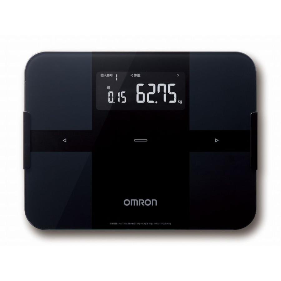 オムロン（OMRON） （予備電池＆クロス付き）オムロン 体重体組成計