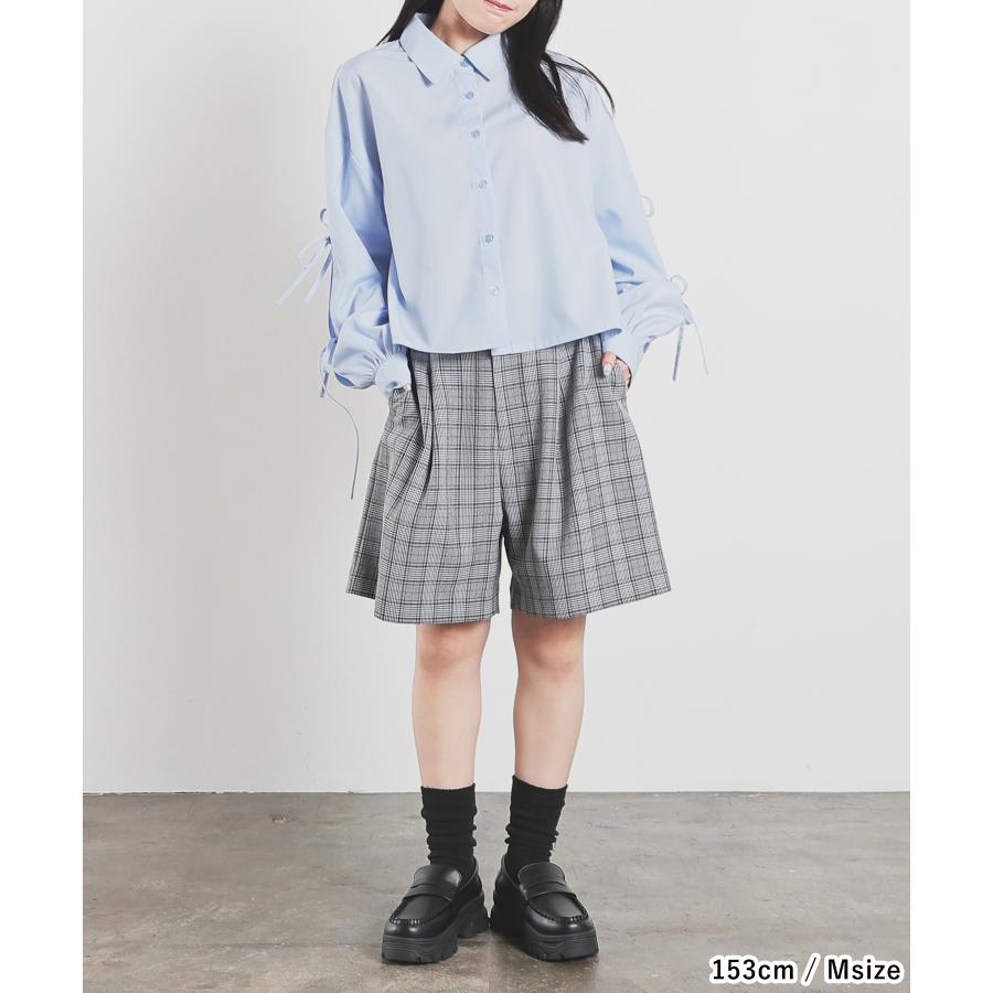 Honeys（ハニーズ） ボトムス ショーパン 再生ポリエステル 無地 千鳥