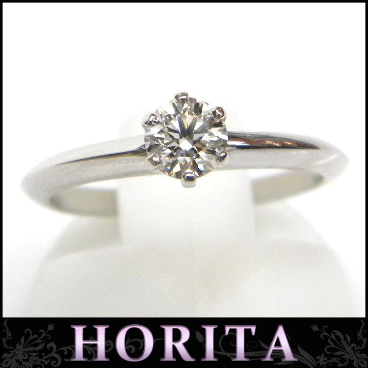 TIFFANY&Co.（ティファニー） 指輪 ダイヤモンド立爪リング Pt850 0.32