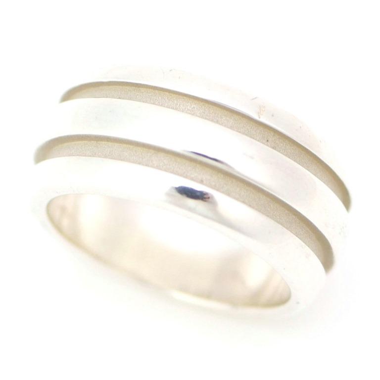 TIFFANY&Co.（ティファニー） 指輪 グルーブドダブルライン リング #11