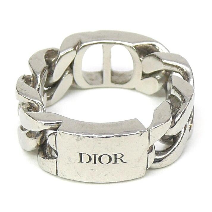 Christian Dior（クリスチャン・ディオール） 指輪 CD Icon チェーン