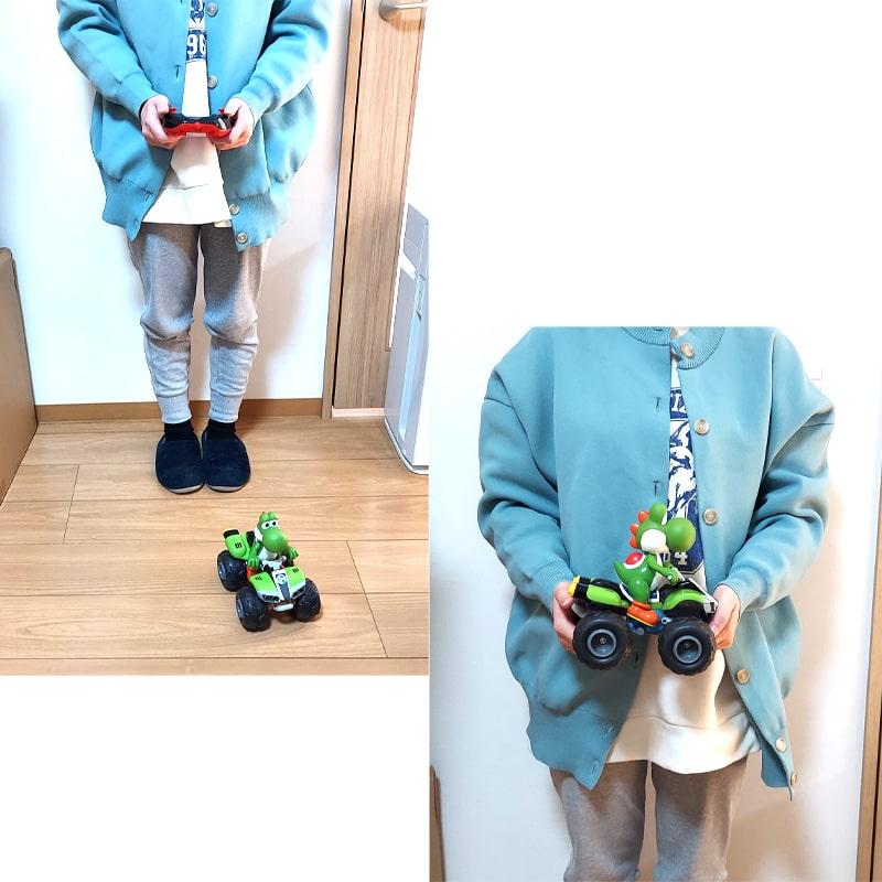 スーパーマリオ マリオカート バギー ヨッシー ラジコン おもちゃ