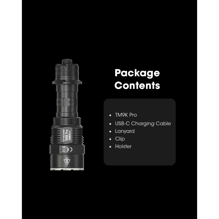 NITECORE（ナイトコア） Nitecore TM9K Pro 高出力 タクティカル