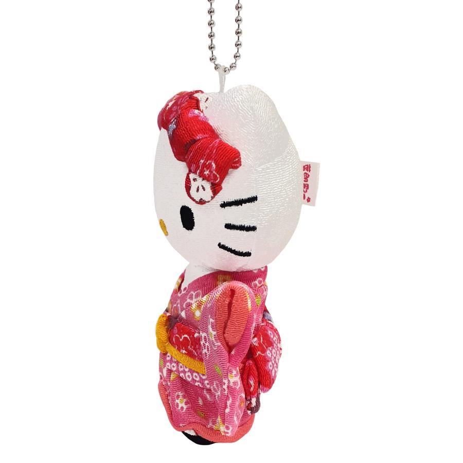 ハローキティ 葉朗彩々 ちりめん日本人形 ぬいぐるみマスコット S