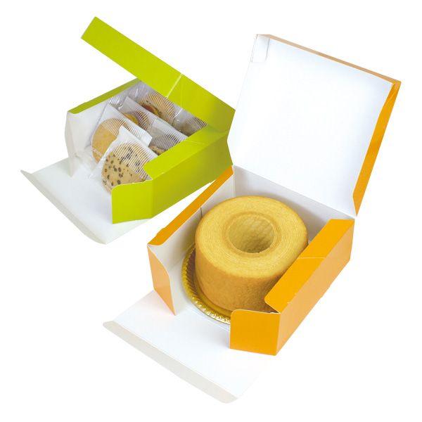 ギフトボックス）カラースクエア150 ホワイト/200枚入（20-435W） : 箱