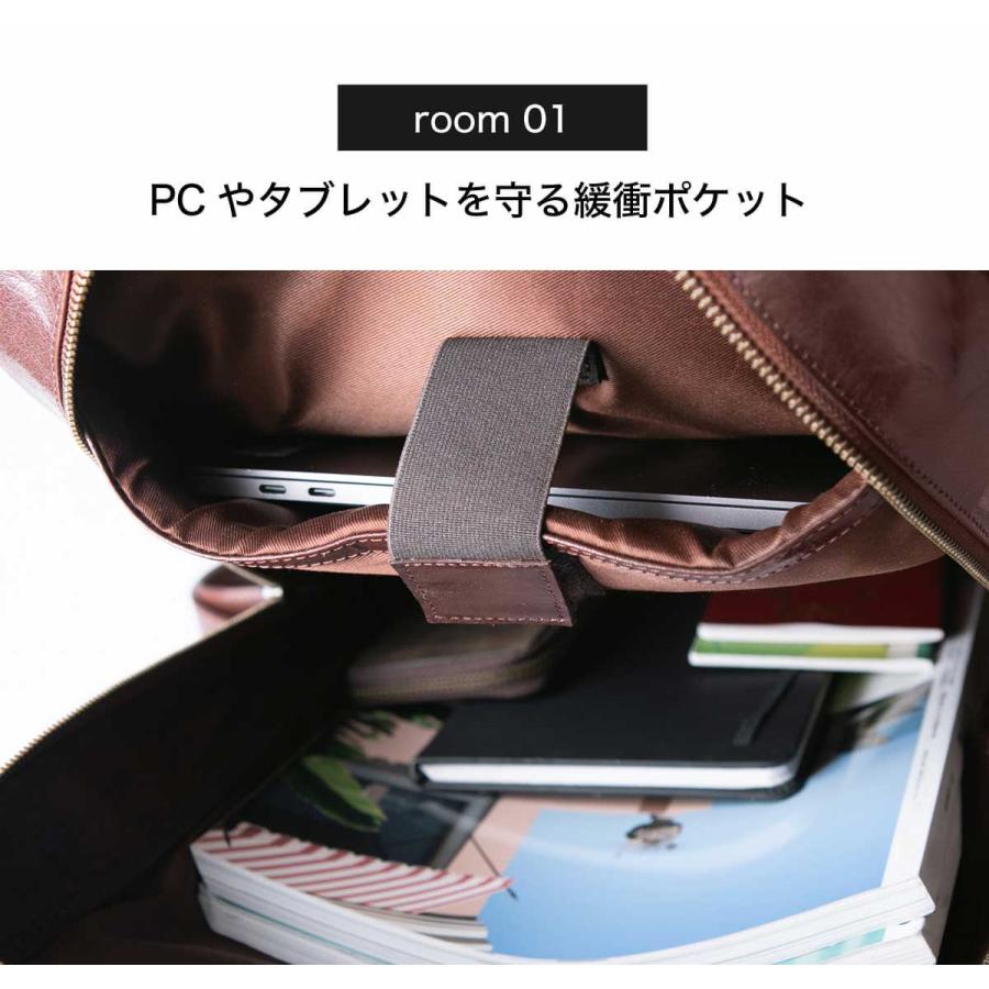 Hallelujah（ハレルヤ） ビジネスリュック 本革 メンズ レディース