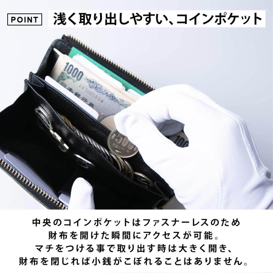JAPAN FACTORY（ジャパンファクトリー） 長財布 メンズ 小さい 財布 本