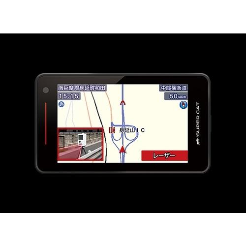自動車 ユピテル Yupiteru SUPER CAT ZK2000 レーザー レーダー探知機