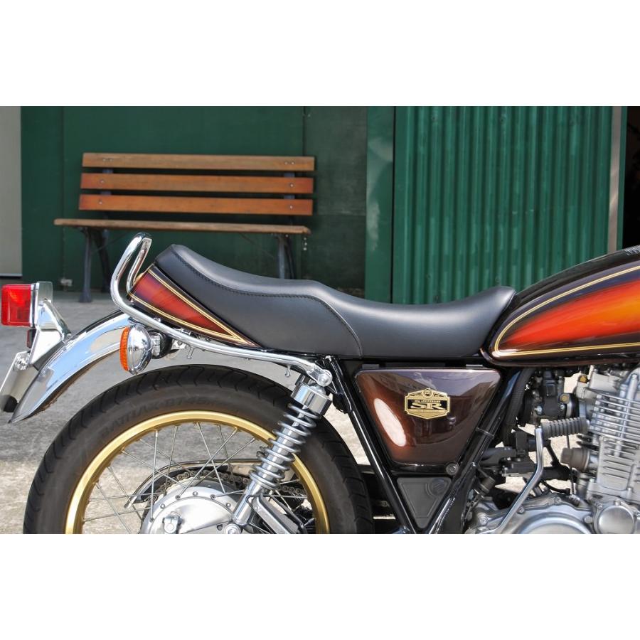 純正カウル対応 段付きシートB K＆H（ケイアンドエイチ） SR400全年式