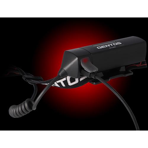 GENTOS ジェントス Gシリーズ 充電式LEDヘッドライト118RG GH-118RG