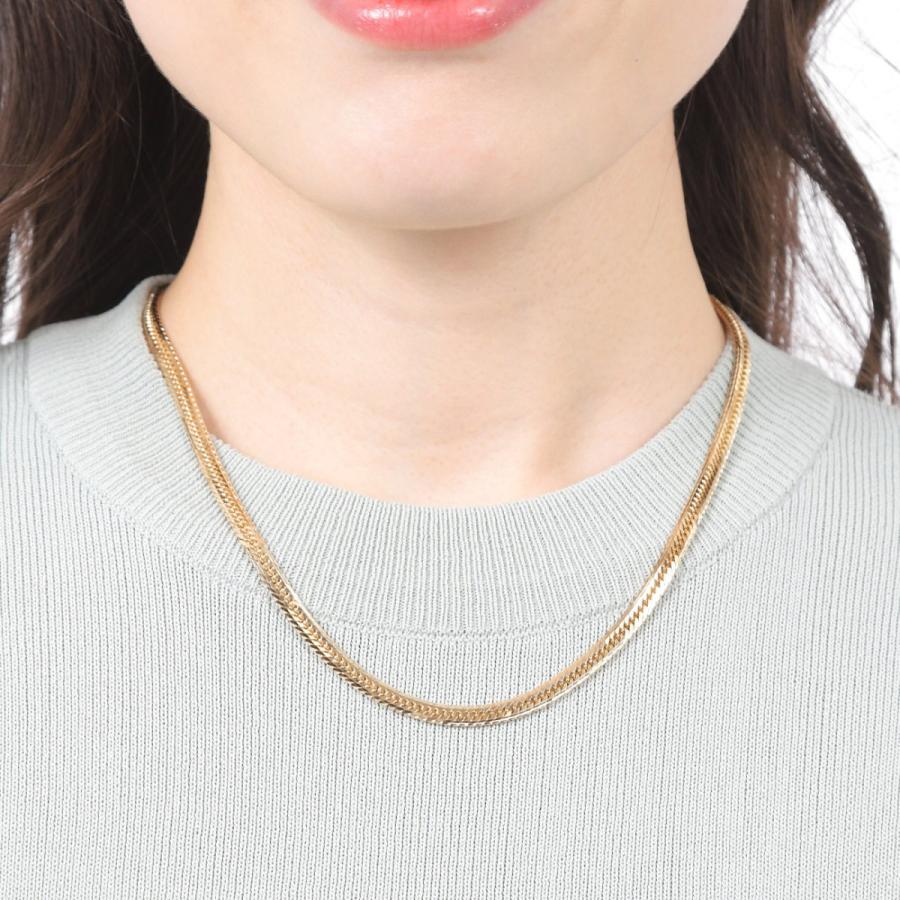 18金 喜平ネックレス Mカット トリプル 22g 45cm チェーン 造幣局検定