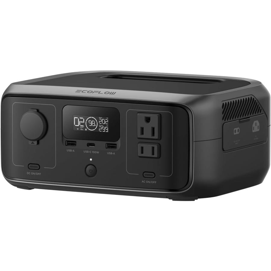 EcoFlow エコフロー RIVER 3 ポータブル電源 230Wh容量 : はるかぜ商店
