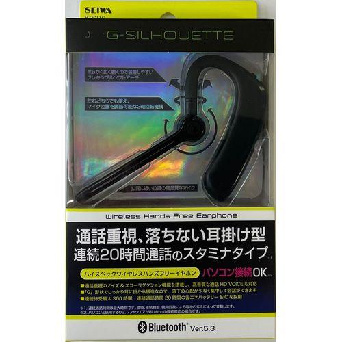 SEIWA（セイワ） 車用 Bluetooth イヤホン 耳掛け ブラック BTE210