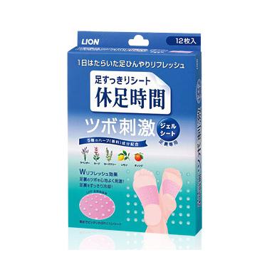 かえで5個目❣️休足時間 ツボ刺激ジェルシート 12枚入×40 かえで様
