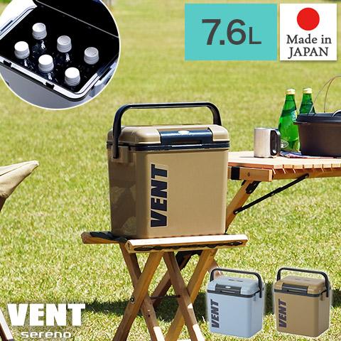 VENT クーラーボックス 7.6L 収納目安 500ml ペットボトル6本 ワン
