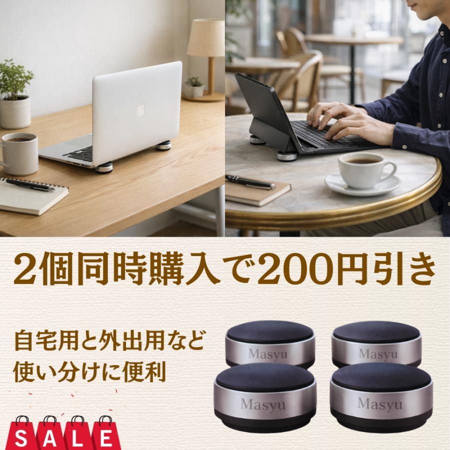 ノートパソコン PCスタンド 人間工学設計 約50g 軽量 コンパクト