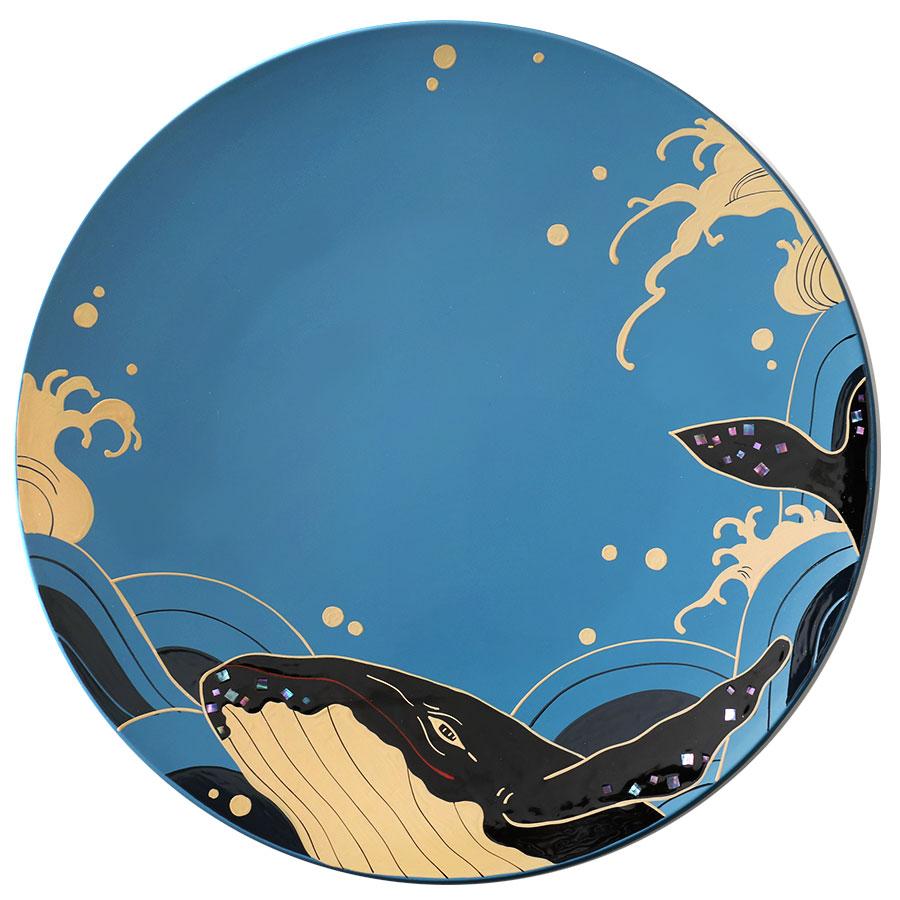 山田平安堂 海皿 くじら : 漆器 山田平安堂 - 通販 - Yahoo!ショッピング