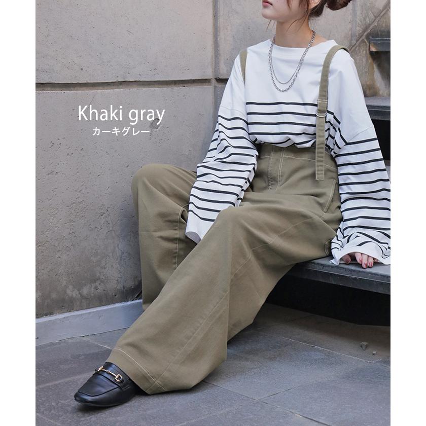 ペプラムサロペット【脚長見え】ベアトップオールインワンラブティック