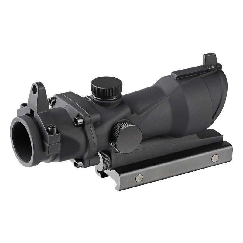 TR ACOGタイプ レッド/グリーンドットサイト Black : ミリタリー