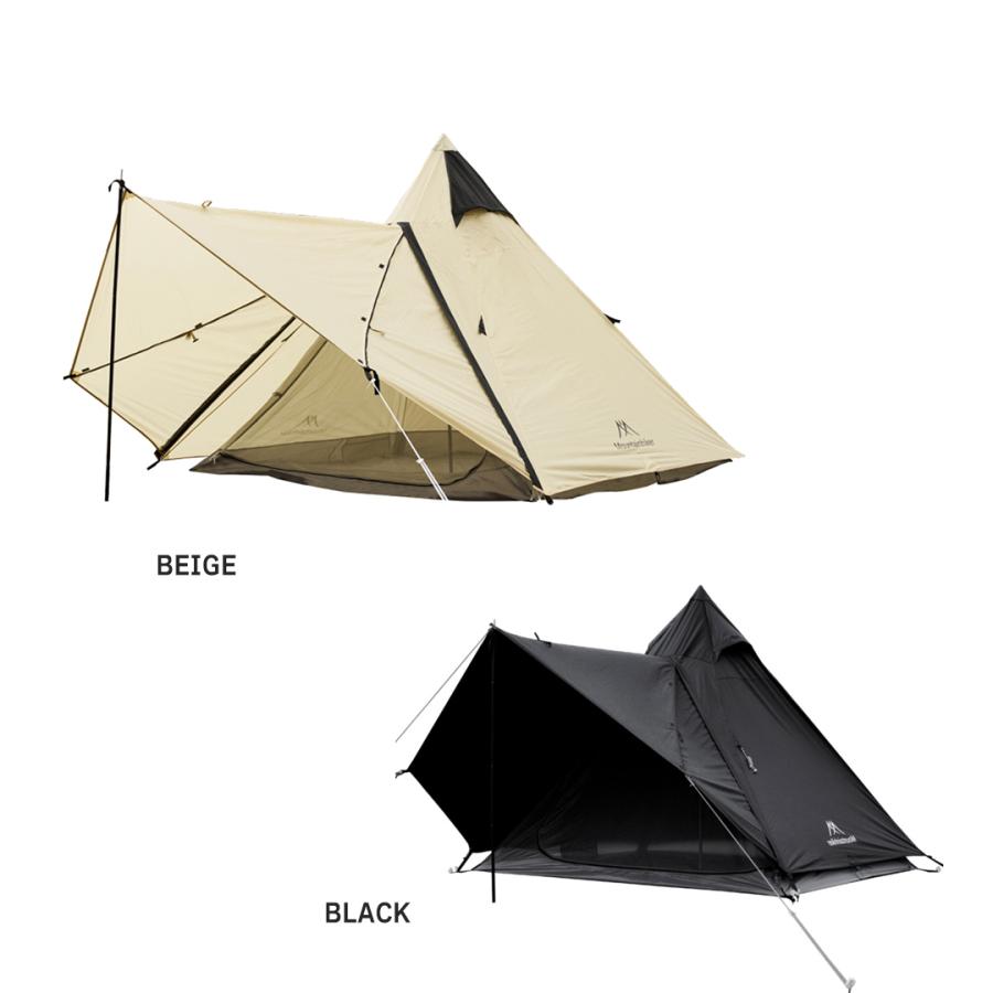 SWAG GEAR 爆買 ワンポールテント 2-3人用 Mountainhiker ブラック