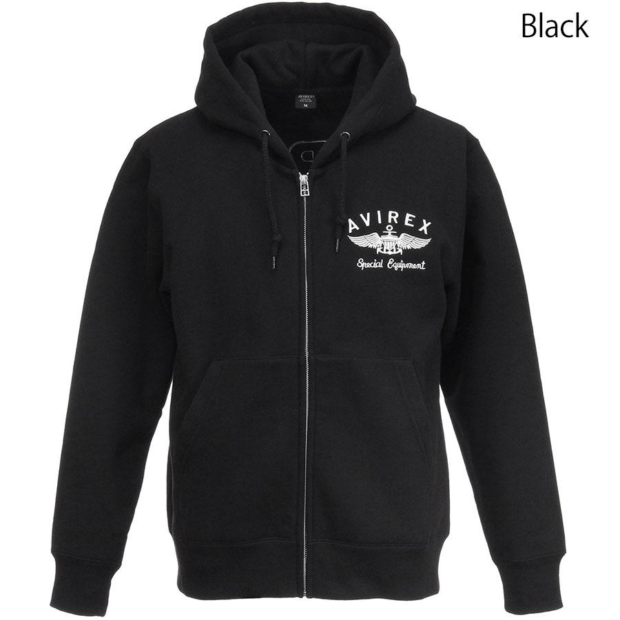 AVIREX（アヴィレックス） アビレックス ジップアップパーカー バー
