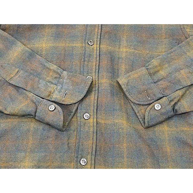 PENDLETON（ペンドルトン） 60's 米国製 ボタンダウン ウールシャツ 片