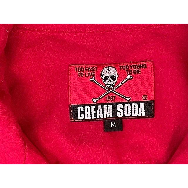 クリームソーダ（CREAM SODA） 長袖 シャツ オープンカラー 開襟