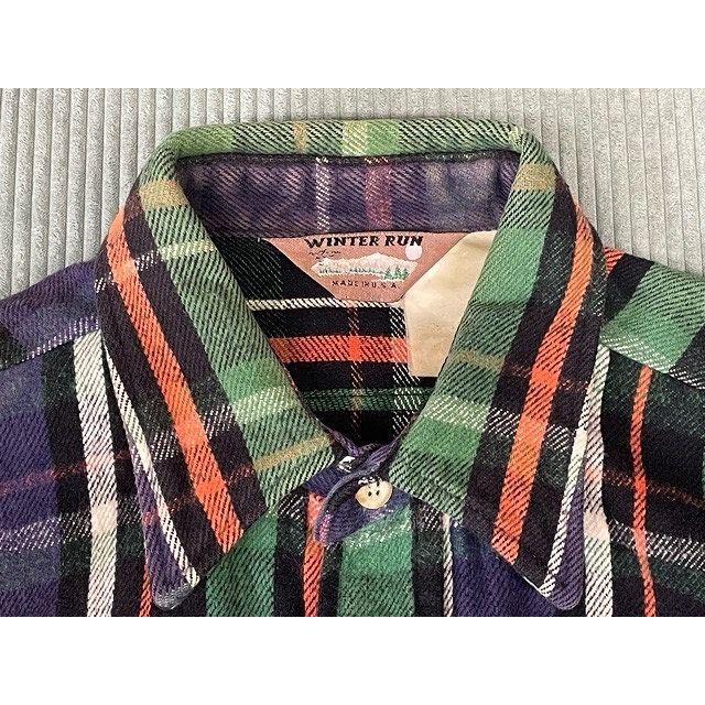 MADE IN USA 90's 米国製 WINTER RUN ビンテージ ヘビーネル