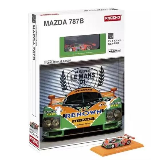 Kyosho 1/64 MINI CAR & BOOK No.22 MAZDA 787B : ヒコセブン Yahoo!店