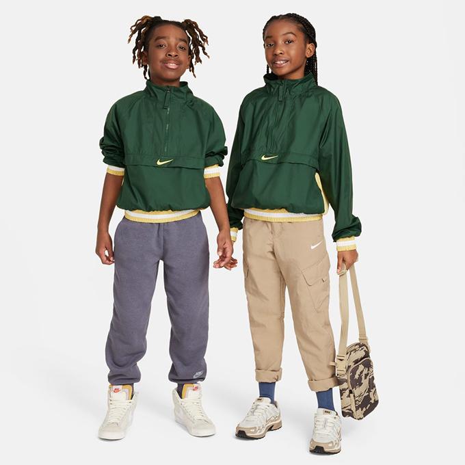 ナイキ アウタージャケット ジュニア J RPL ハーフジップ ウーブン