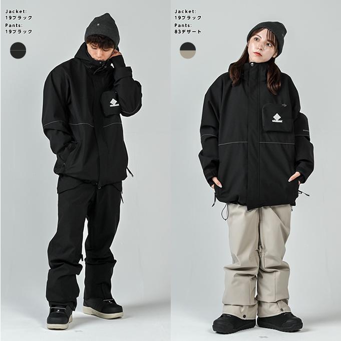 グラバークリーク(GRAVER CREEK) スノーボードウェア 上下セット