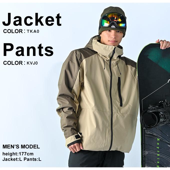 Quiksilver（クイックシルバー） スノーボードウェア 上下セット
