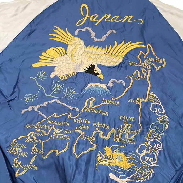 TAILOR TOYO テーラー東洋 TT15840 スカジャン 別珍 サテン 虎 袖龍