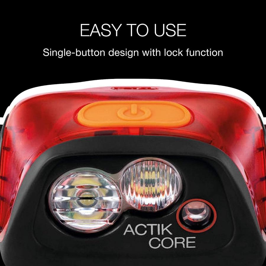 PETZL（ペツル） 【並行輸入品】Petzl ヘッドライト ACTIK CORE ヘッド