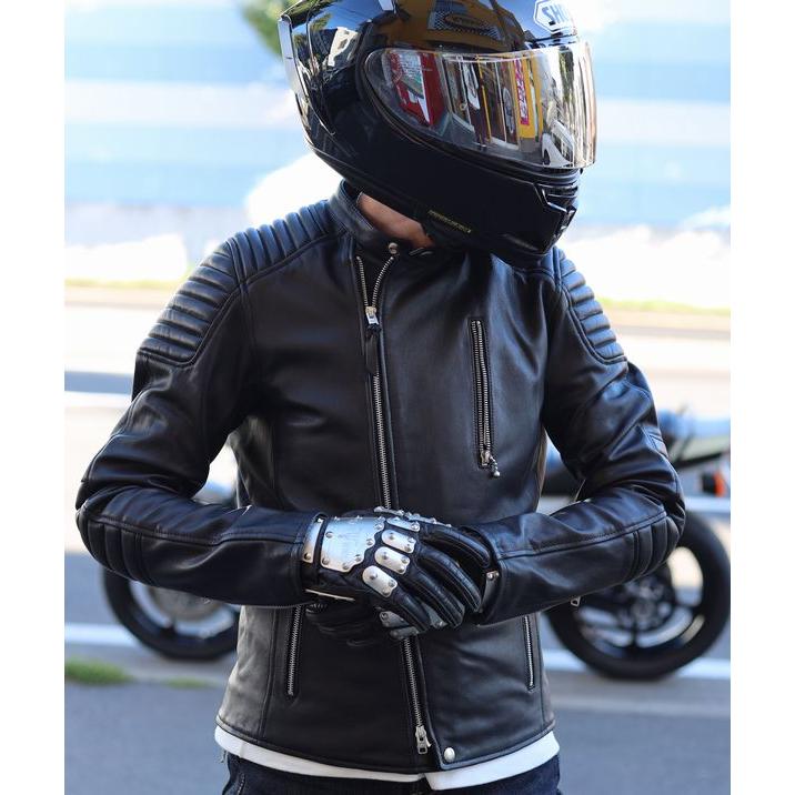 カドヤ（KADOYA） 【FENNEL-2】フェンネル2 レザージャケット タック